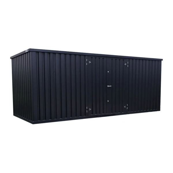Contenedor de almacenamiento 5x2 m desmontable con doble puerta