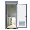 Inodoro portátil con lavabo, luz interior y timbre para eventos