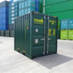 Contenedor marítimo 10 pies verde High Cube nuevo de fábrica