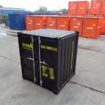 Contenedor 10 pies High Cube gris nuevo para almacenaje