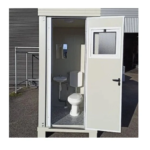 Módulo sanitario con inodoro y lavabo S1 con ventana abatible en la puerta